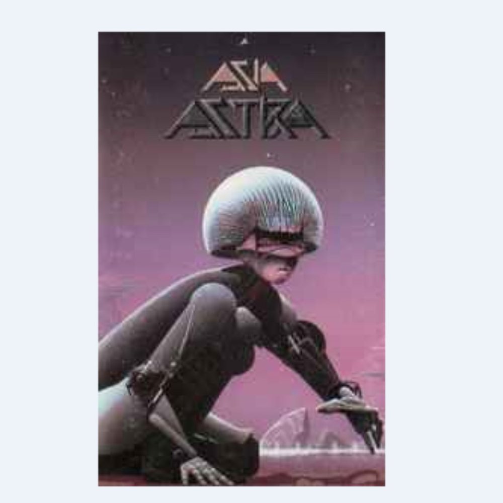 Asia ‎– Astra Audio Cassette Tape With Case and Insert